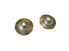 Christian Dior Pearl Clip On Earrings