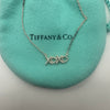 Tiffany & Co. Paloma Picasso Graffiti XOXO Pendant Silver Necklace