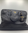 Prada Saffiano Double Top Handle Bag