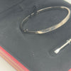 Cartier White Gold Love Bangle Size 18