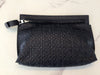 Loewe Repeat T Pouch in Blue Leather