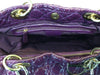 Christian Dior Large Lady Dior Bag in Purple Cannage Quilted Patent Leather