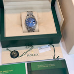 Rolex Datejust 36 Blue Dial - Brand New - Unworn