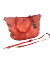 Helen Kaminski Woven Leather Tote – Pink &amp; Red Checkerboard