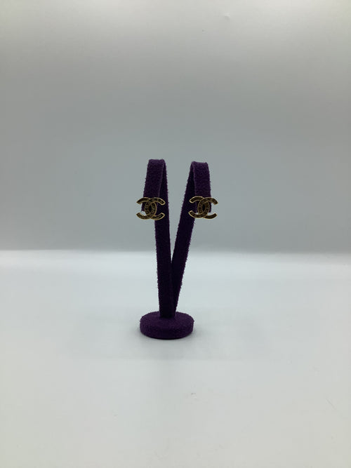 Chanel Interlocking "CC" Studs