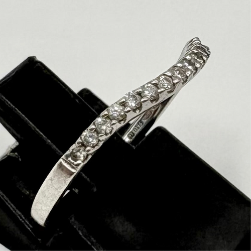 Half Eternity Shaped Diamond Ring