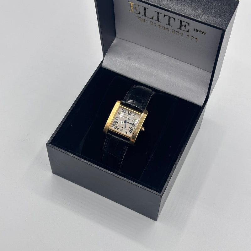 Cartier Gold Tank Francaise - Gents Automatic