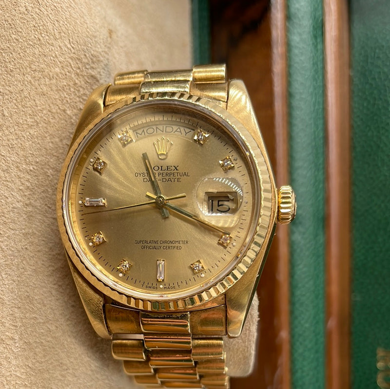 18K Yellow Gold Rolex Day-Date 36mm