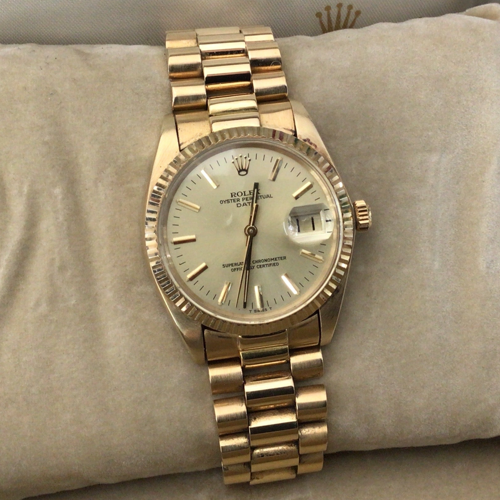 1979 Rolex Oyster Perpetual Date 14ct Y/G – Elite HNW - High End