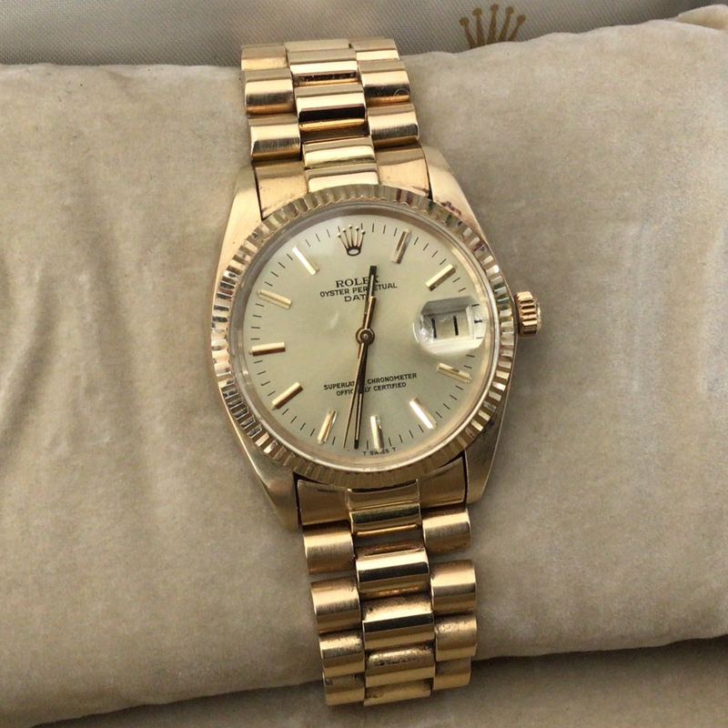 1979 Rolex Oyster Perpetual Date 14ct Y/G – Elite HNW - High End