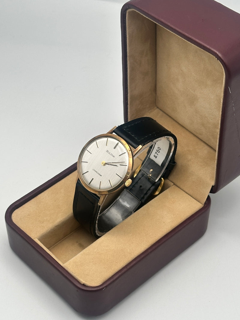 9ct Yellow Gold Bulova Longchamp Wristwatch Elite HNW - High End Watches, Jewellery & Art Boutique 9ct Yellow Gold Bulova Longchamp Wristwatch Elite HNW - High End Watches, Jewellery & Art Boutique