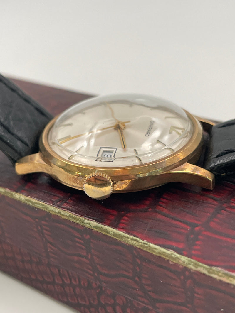 Vintage Garrard Men's Automatic 9ct Yellow Gold Case – Elite HNW