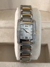 Ebel Ladies Two Tone  Quartz Brazilia with Diamonds and Mother of Pearl