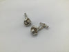 Silver knot cufflinks