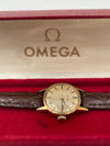 Ladies Omega Mechanical 9ct Yellow Gold Dress Watch
