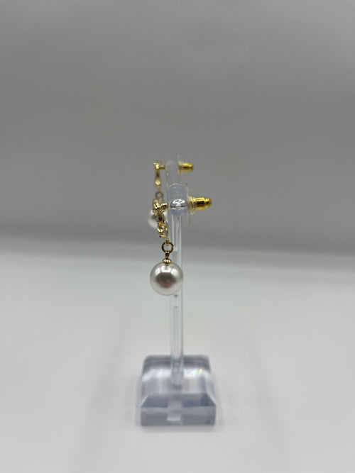 Chanel Small Pearl Drop Earrings
