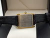 Longines Rectangular Gold Plated Quartz Watch