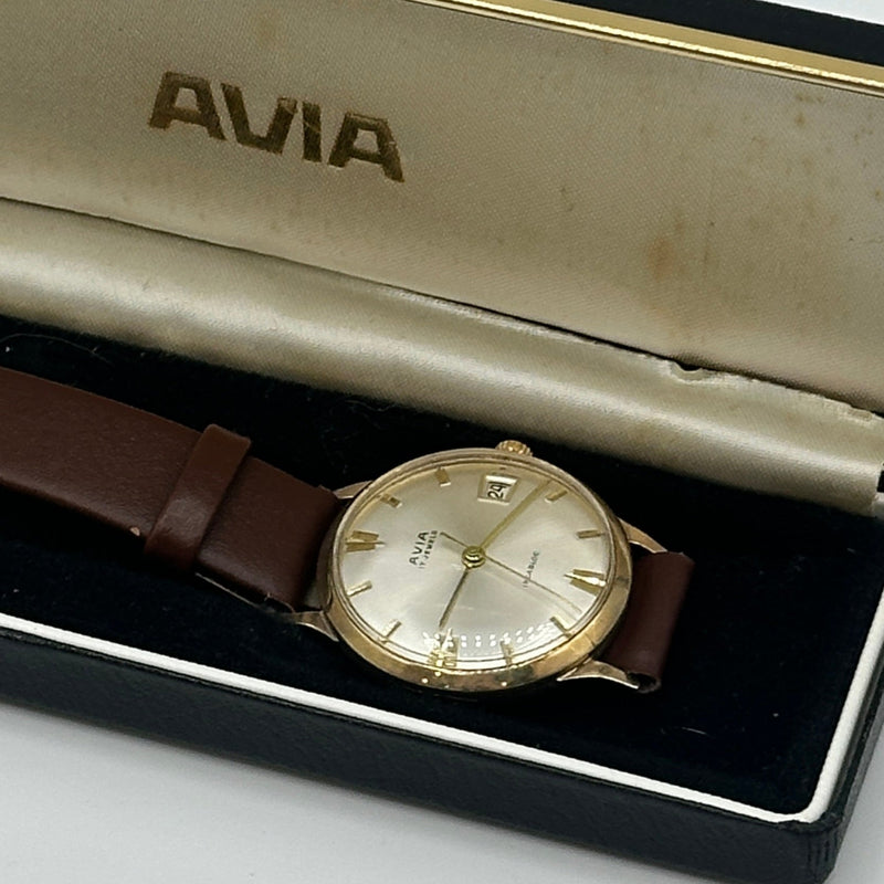 Avia 9ct Yellow Gold Dress Watch – Elite HNW - High End Watches