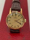 Ladies Omega Mechanical 9ct Yellow Gold Dress Watch