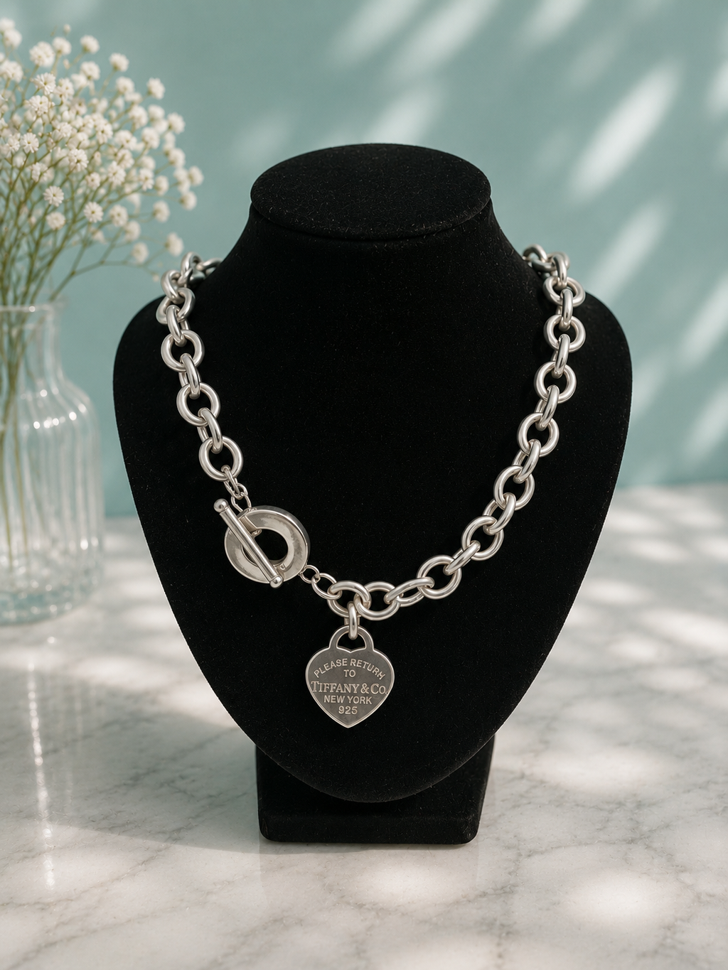Vintage Tiffany & Co T Bar 925 Necklace – Elite HNW - High End