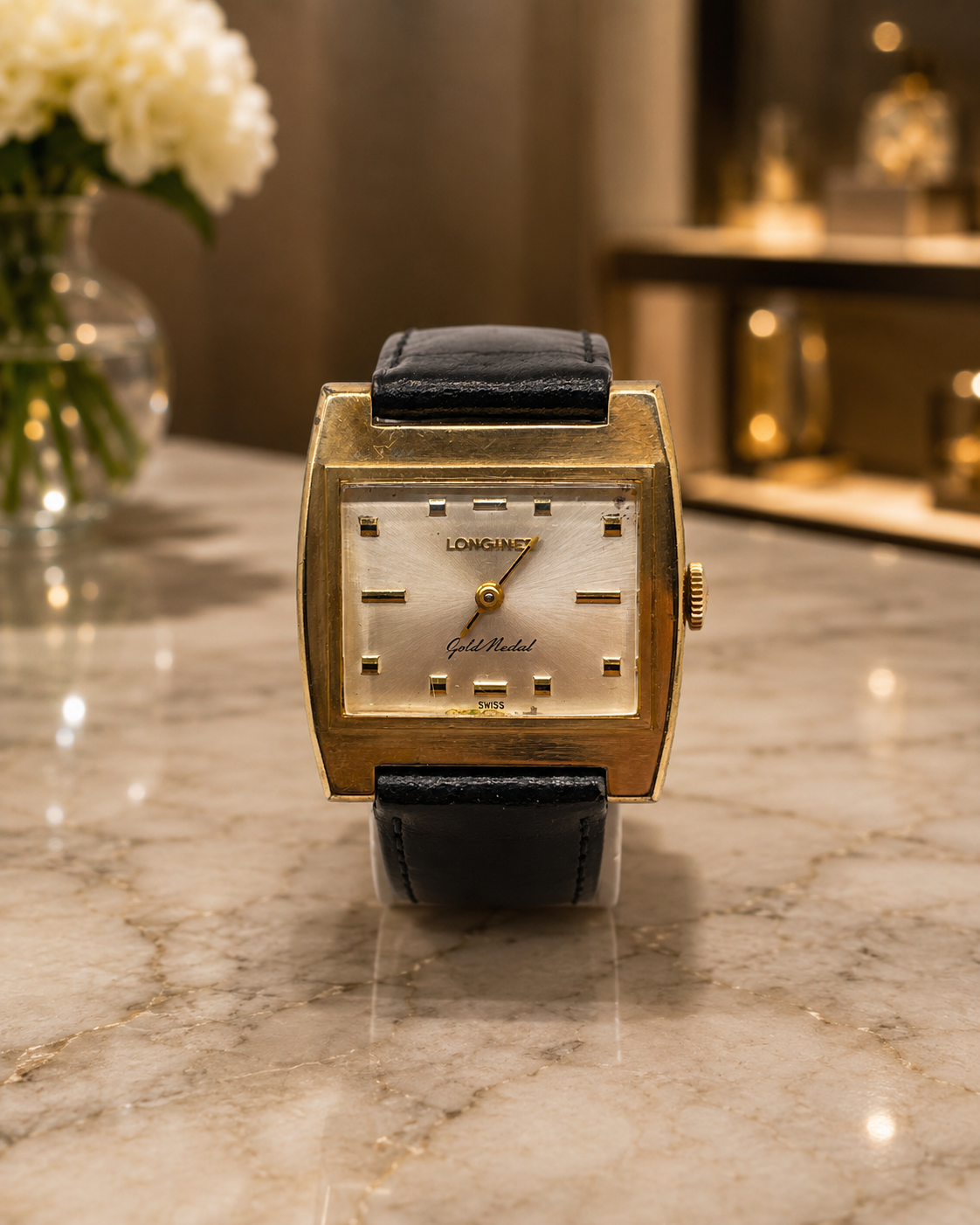 ナ*3様 LONGINES アンティーク 手巻き時計 ゴールド レクタンギュラー ナ*3様 LONGINES アンティーク 手巻き時計 ゴールド レクタンギュラー