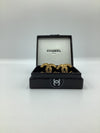 Chanel Vintage Interlocking CC's Clip On Earrings