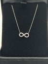 Tiffany & Co. Diamond Infinity Necklace