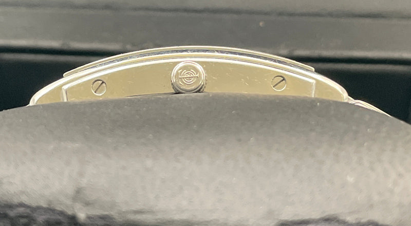 Tiffany & Co Grand Resonator Diamonds, White Dial, Steel Bracelet