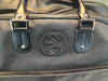 Gucci Black Saffiano Leather Interlocking GG Carry-On Duffel Bag
