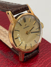 Ladies Omega Mechanical 9ct Yellow Gold Dress Watch