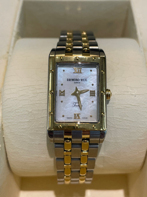 Ladies Two Tone Raymond Weil Tango Watch