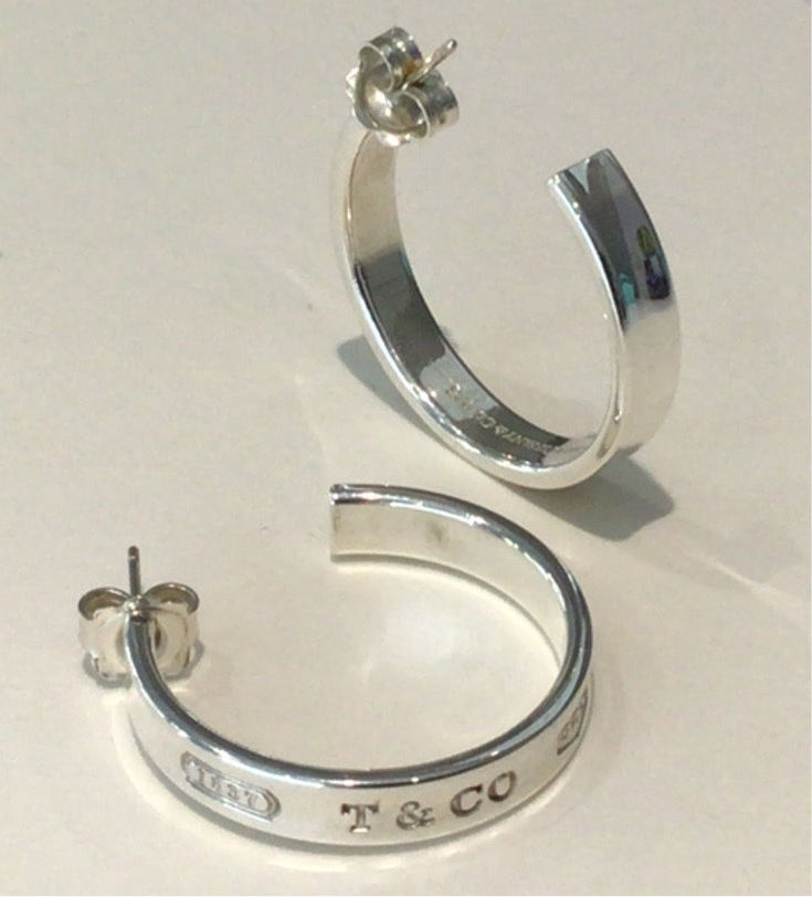 Tiffany & Co 925 Open Hoop Earrings – Elite HNW - High End Watches