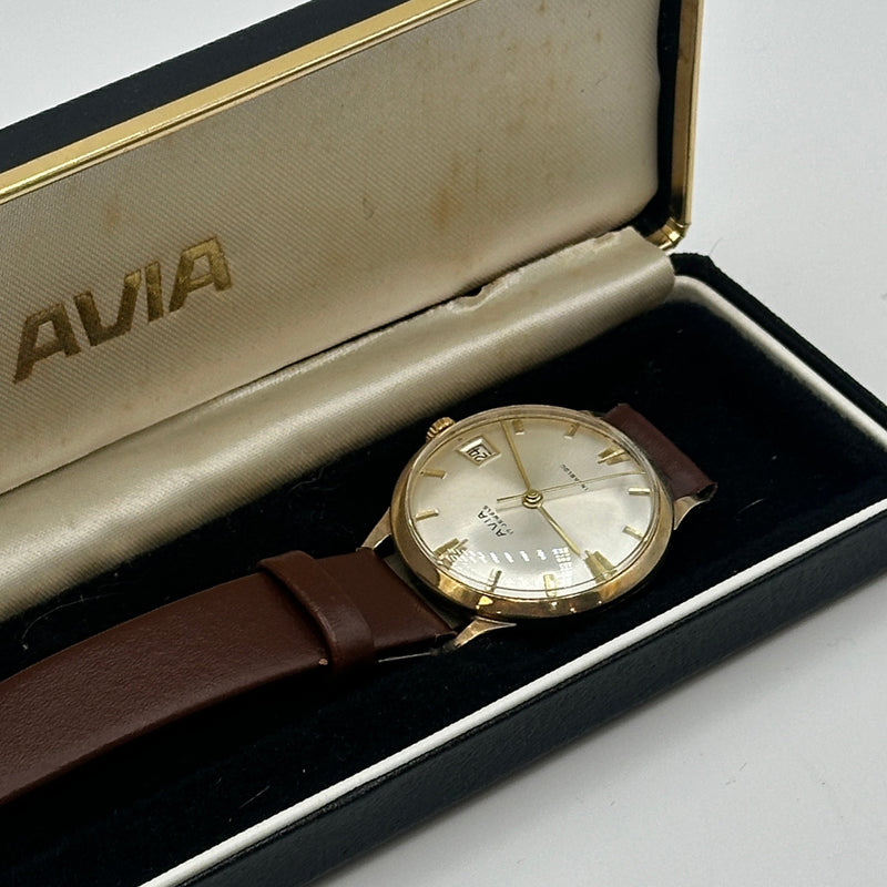 Avia 9ct Yellow Gold Dress Watch – Elite HNW - High End Watches