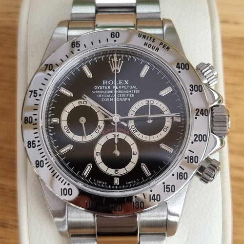Rolex Daytona Zenith Black Dial 16520