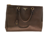 Prada Large Galleria Brown Bag