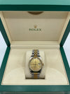 Rolex Datejust Diamond Champagne Dial Stainless Steel