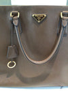 Prada Large Galleria Brown Bag