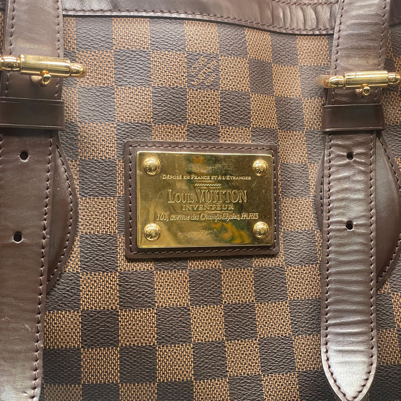 Louis Vuitton Damier Ebene Hampstead Bag – Elite HNW - High End