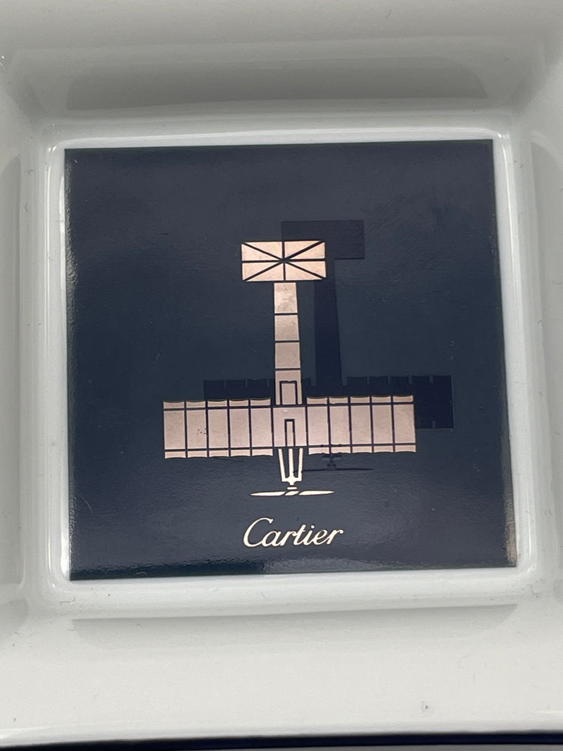 Cartier Plane Motif Porcelain Trinket Tray – Elite HNW - High End