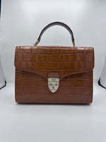Aspinal Of London Brown Handbag