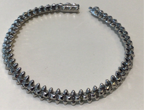 Cartier Clash de Cartier Bracelet – 18K Rhodium‑plated White Gold (Ref. JSM268)