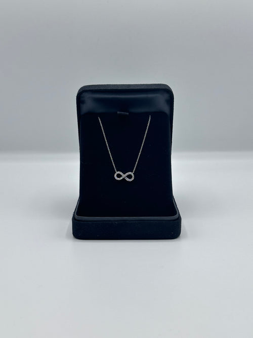 Tiffany & Co. Diamond Infinity Necklace