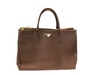 Prada Large Galleria Brown Bag