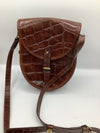 Mulberry Leather Crossbody Handbag
