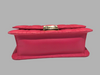 Christian  Dior Fuchsia Cannage Quilted Lambskin Leather Miss Dior Pouch Bag