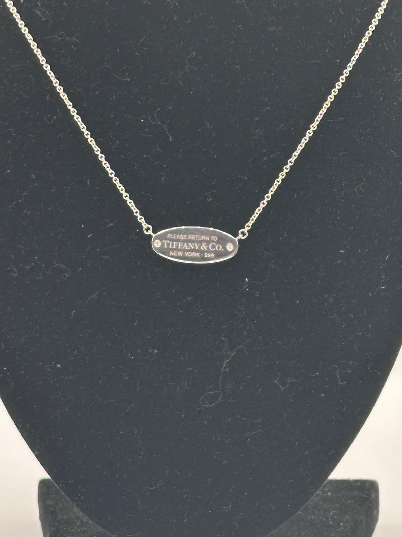 Tiffany co 2025 classic necklace