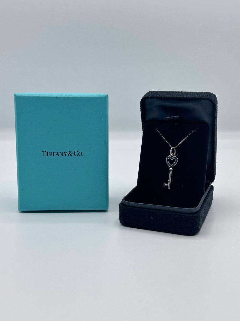 Tiffany & Co. Key Charm Necklace