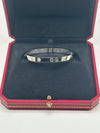 Cartier Love Bangle With 4 Diamonds In 18ct White Gold