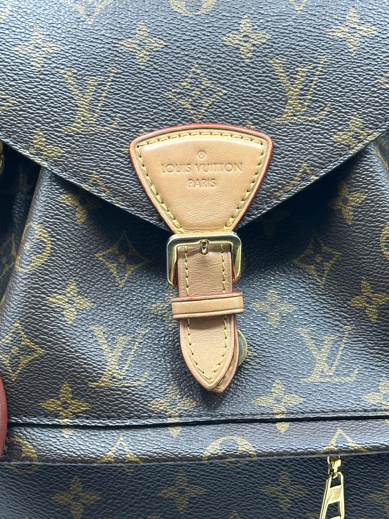louis vuitton backpack montsouris monogram Louis Vuitton Montsouris Nm Monogram Canvas Pm Backpack