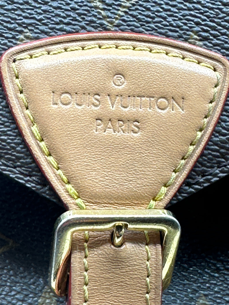 fake louis vuitton drawstring backpack Louis Vuitton Montsouris Nm Monogram Canvas Pm Backpack